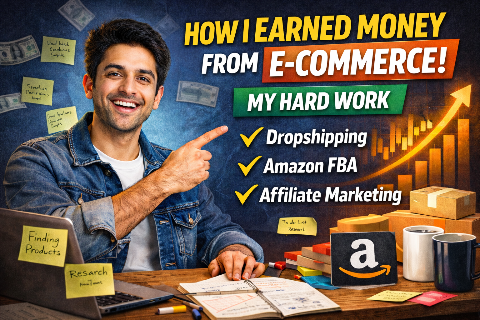 How I Started E-Commerce from Zero and Earned Money