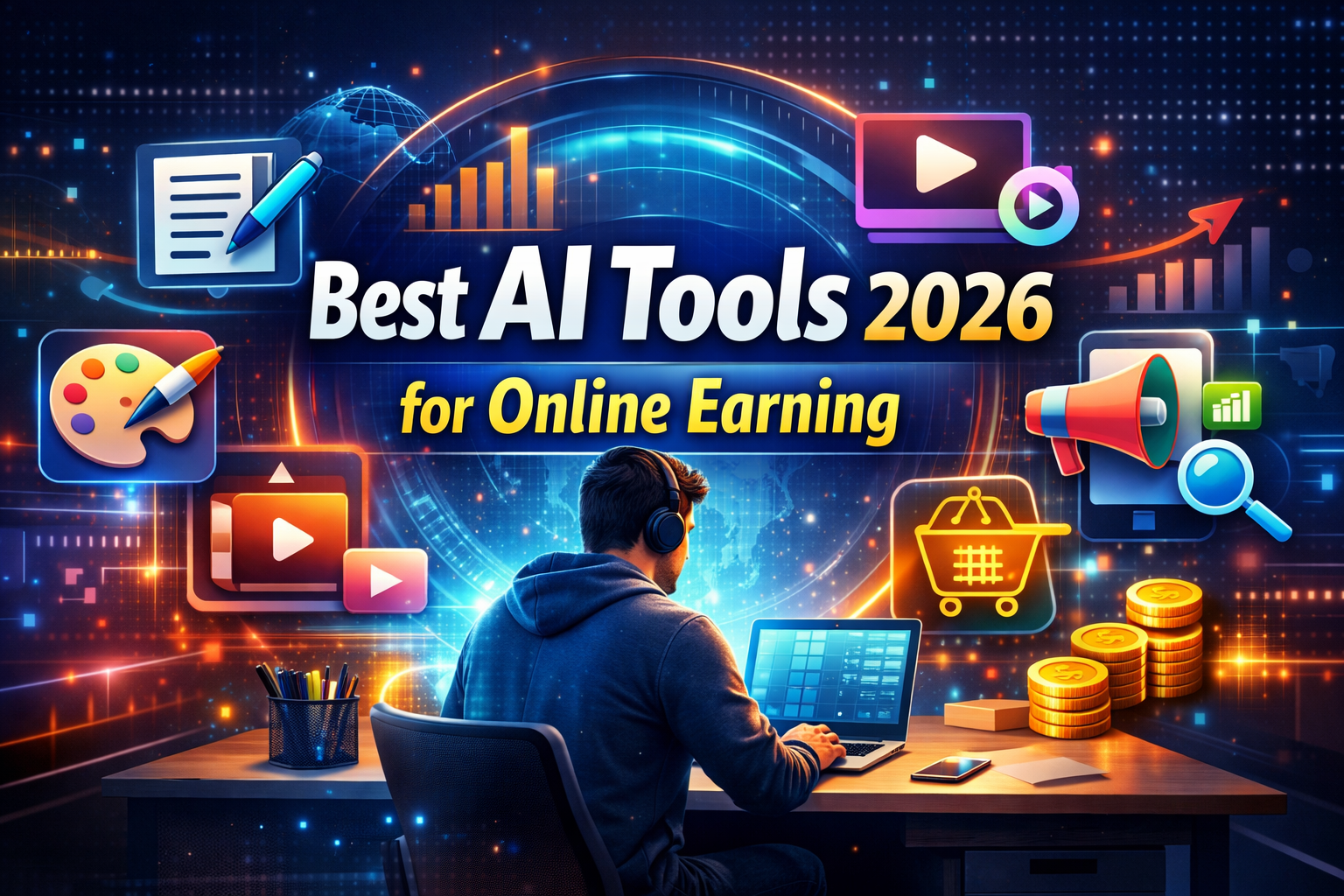 AI tools online earning