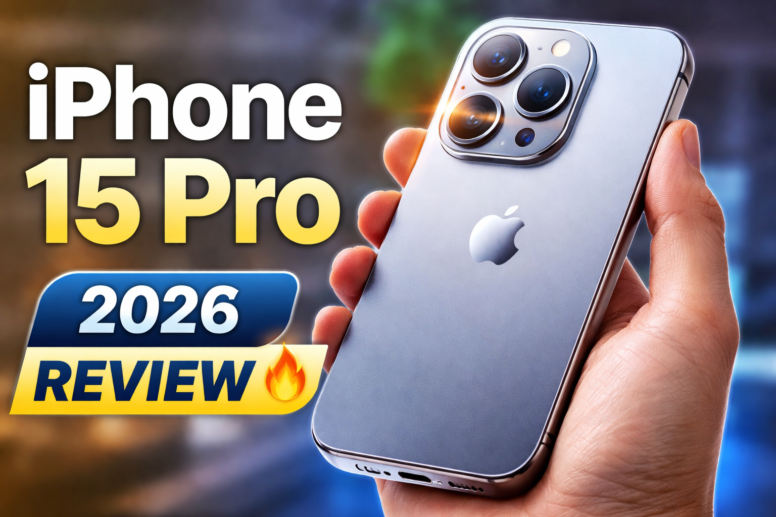 📱 iPhone 15 Pro Review: A Powerful Upgrade Worth Buying in 2026?
